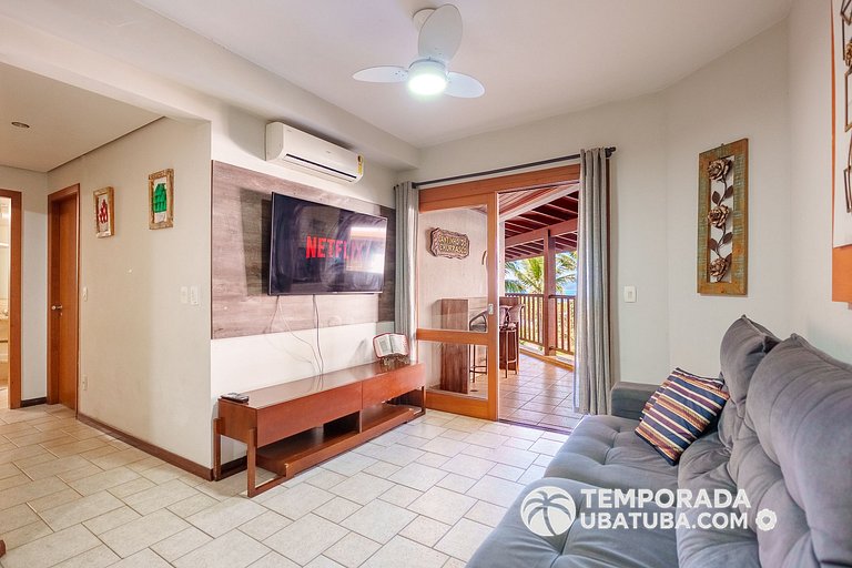 306N - 2 dorm condominio luxo fte mar - Grand Bali