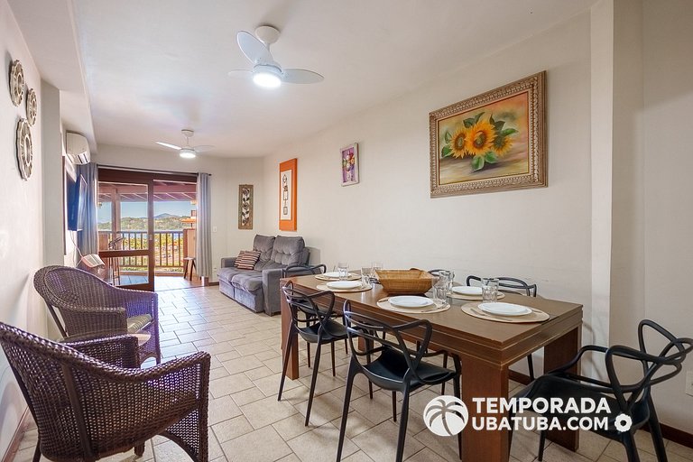 306N - 2 dorm condominio luxo fte mar - Grand Bali
