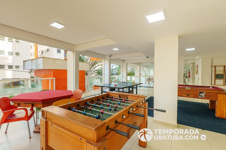 4BM - Ap garden ha 100m da Praia grande, Ubatuba