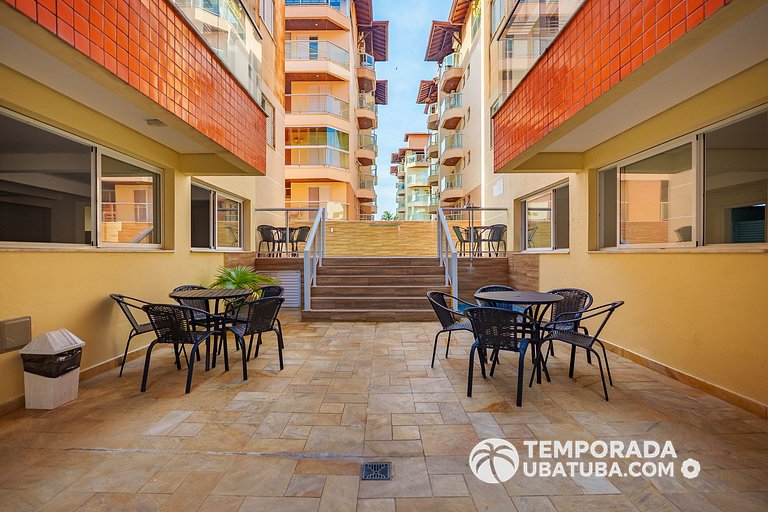 4BM - Ap garden ha 100m da Praia grande, Ubatuba