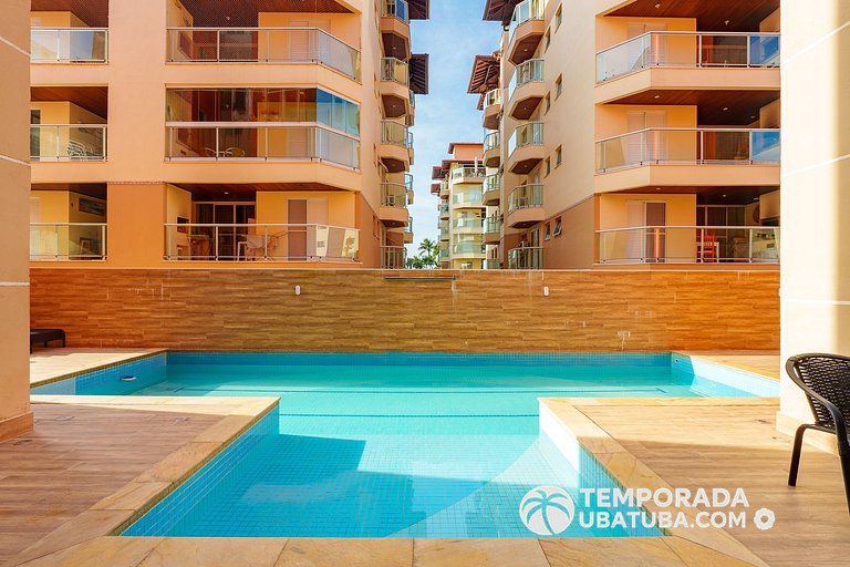 4BM - Ap garden ha 100m da Praia grande, Ubatuba