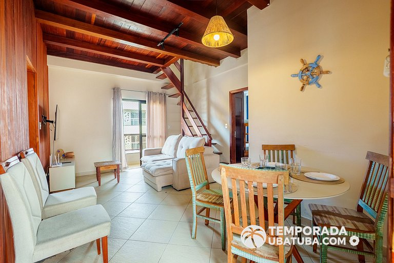 25T – Cobertura entre 3 melhores praias de Ubatuba