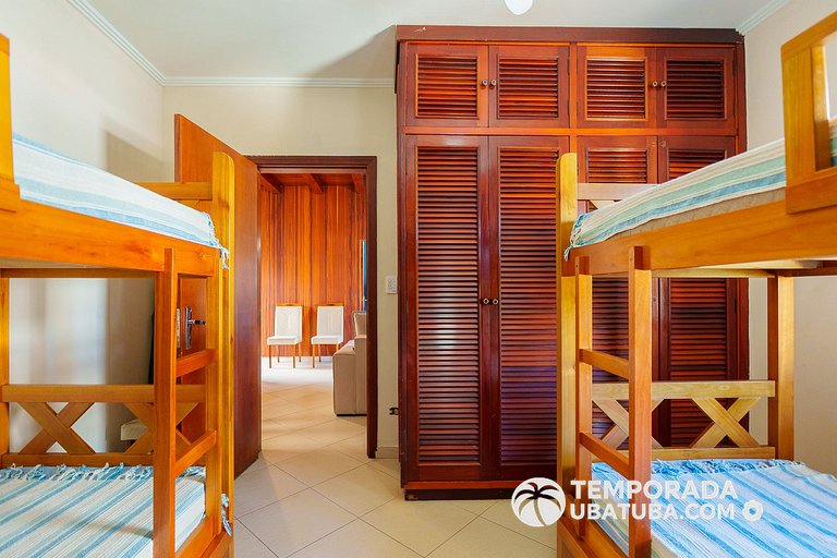 25T – Cobertura entre 3 melhores praias de Ubatuba