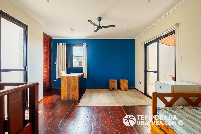 25T – Cobertura entre 3 melhores praias de Ubatuba