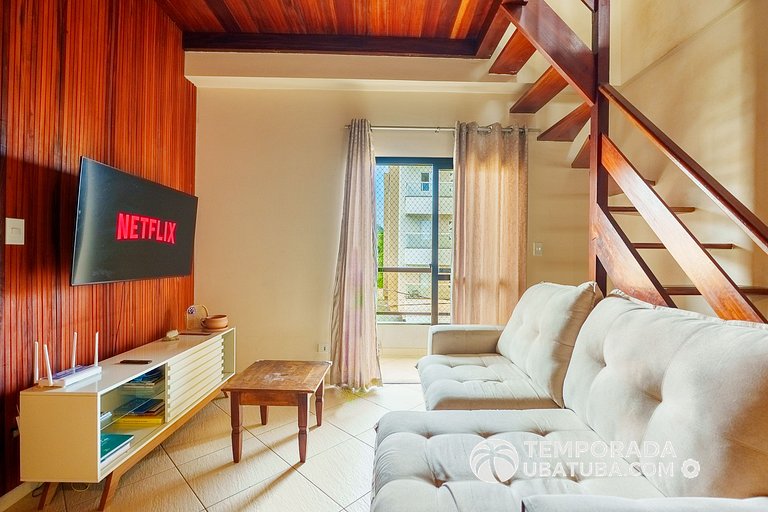 25T – Cobertura entre 3 melhores praias de Ubatuba