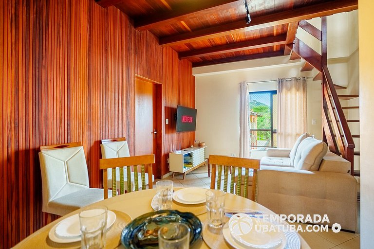 25T – Cobertura entre 3 melhores praias de Ubatuba