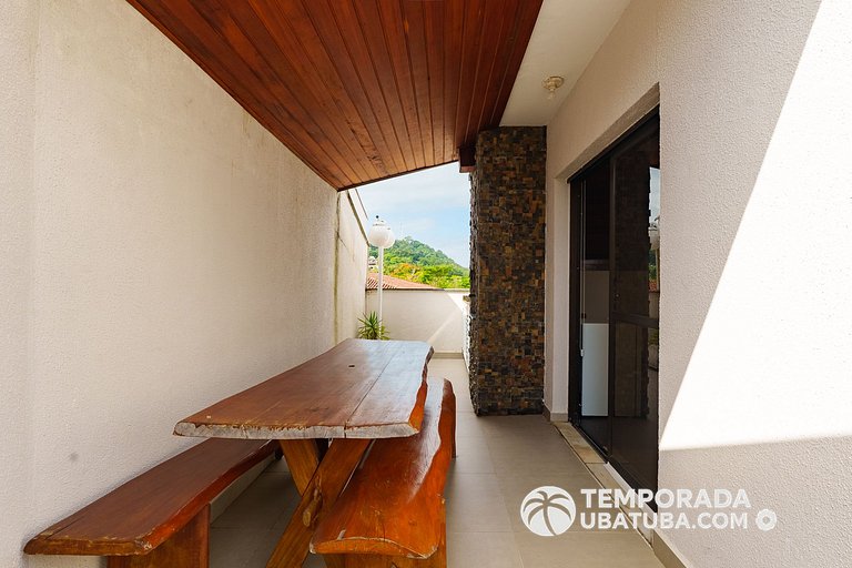 25T – Cobertura entre 3 melhores praias de Ubatuba
