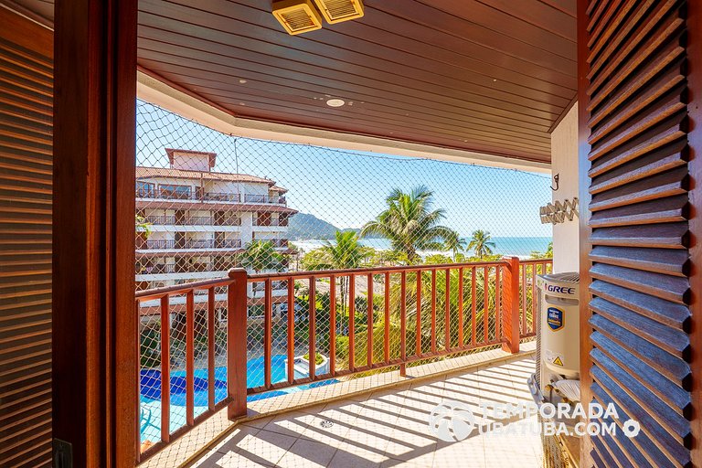 403J - 2 dorm fte mar Grand Bali - Praia Grande