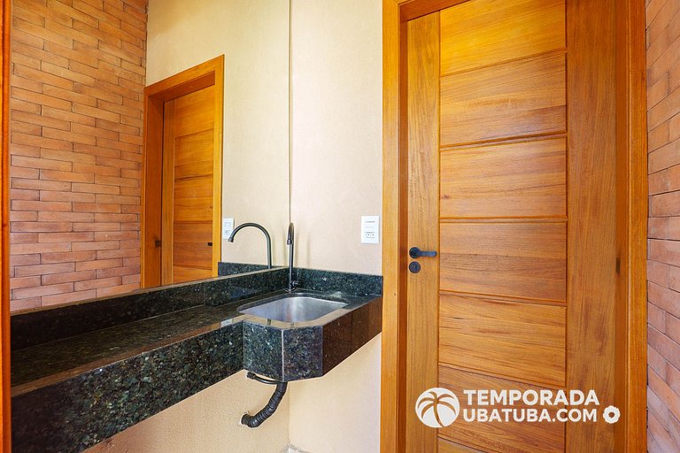 CasaPREMIUM - 8 Qtos piscina aquecida Praia Grande