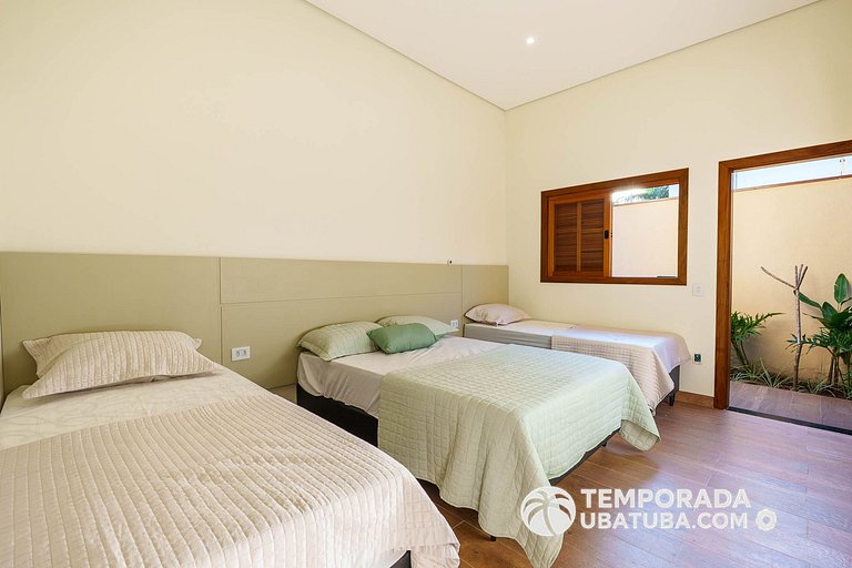 CasaPREMIUM - 8 Qtos piscina aquecida Praia Grande