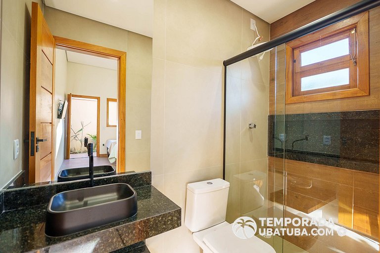 CasaPREMIUM - 8 Qtos piscina aquecida Praia Grande