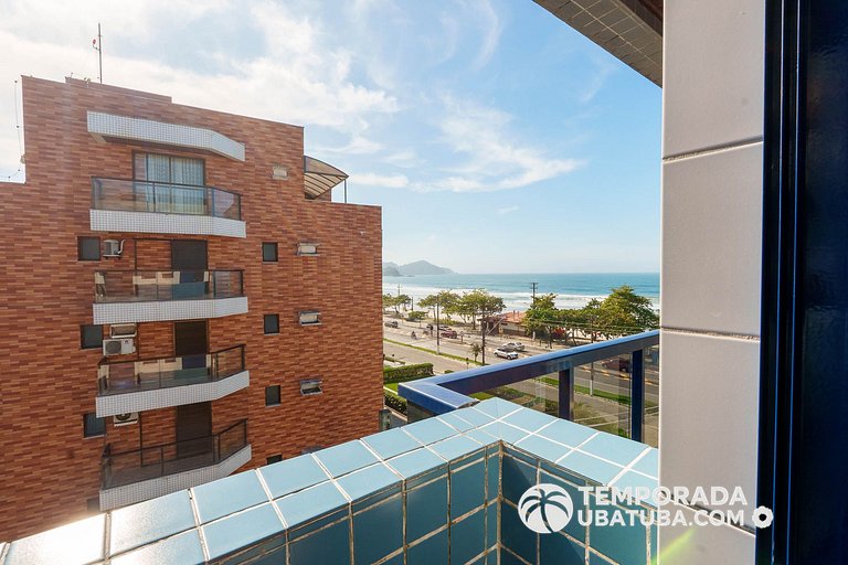 41DC - Cob duplex vista mar 12 pessoas Praia grand