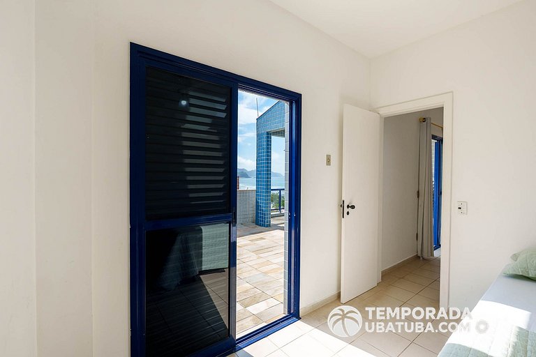41DC - Cob duplex vista mar 12 pessoas Praia grand