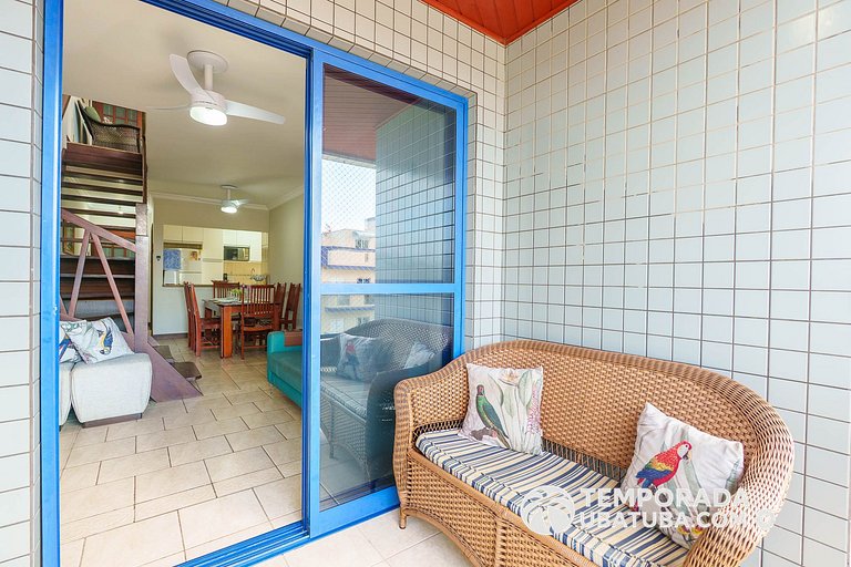 46M - Cob Duplex 5 dorm vista mar na Praia Grand
