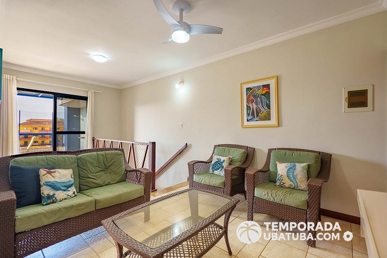 46M - Cob Duplex 5 dorm vista mar na Praia Grand