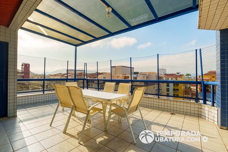 46M - Cob Duplex 5 dorm vista mar na Praia Grand