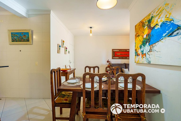 204JER – Apto 2 dormitorios c/ churrasqueira na varanda ha 1