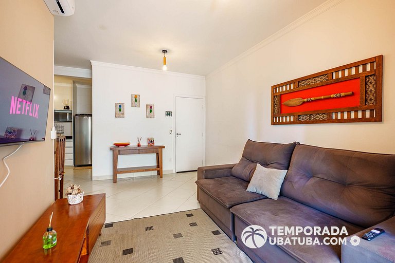 204JER – Apto 2 dormitorios c/ churrasqueira na varanda ha 1