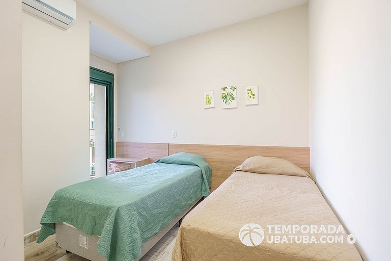 DNA111 - Apto 2 suites frente mar – Reserva DNA, Ubatuba - P