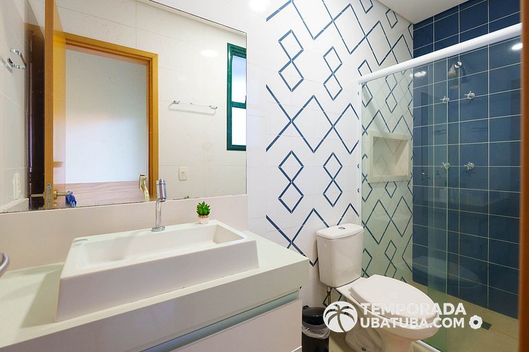 DNA111 - Apto 2 suites frente mar – Reserva DNA, Ubatuba - P