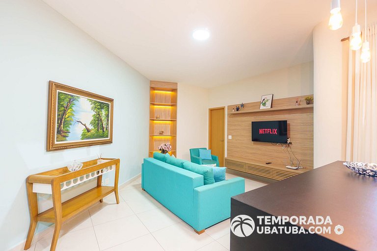 DNA111 - Apto 2 suites frente mar – Reserva DNA, Ubatuba - P