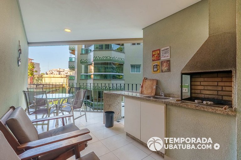 DNA111 - Apto 2 suites frente mar – Reserva DNA, Ubatuba - P