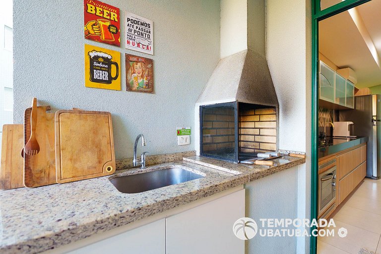 DNA111 - Apto 2 suites frente mar – Reserva DNA, Ubatuba - P