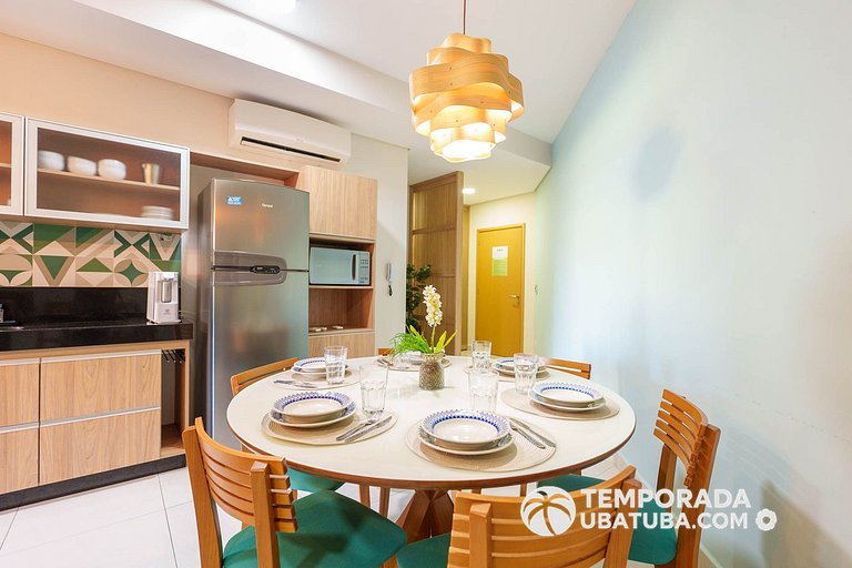 DNA111 - Apto 2 suites frente mar – Reserva DNA, Ubatuba - P
