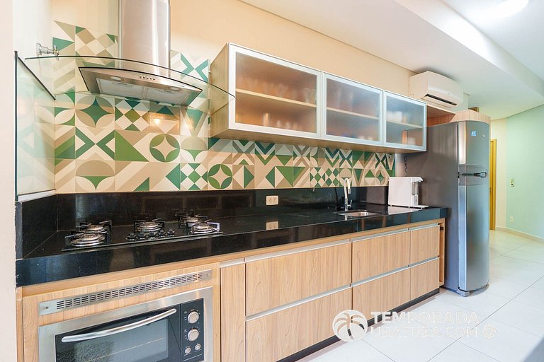 DNA111 - Apto 2 suites frente mar – Reserva DNA, Ubatuba - P