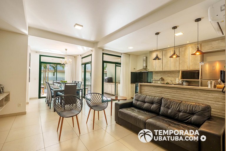 DNA1512 - Apto 3 suites frente mar – Reserva DNA, Ubatuba -