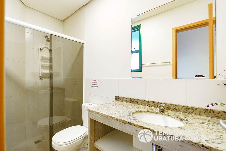 DNA1512 - Apto 3 suites frente mar – Reserva DNA, Ubatuba -