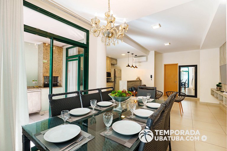 DNA1512 - Apto 3 suites frente mar – Reserva DNA, Ubatuba -