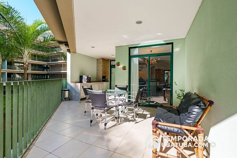 DNA1512 - Apto 3 suites frente mar – Reserva DNA, Ubatuba -