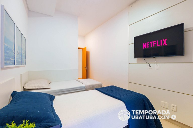 DNA1514 - Apto 3 suites frente mar – Reserva DNA, Ubatuba -