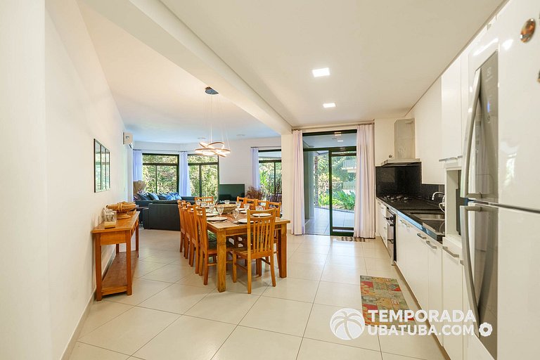 DNA1514 - Apto 3 suites frente mar – Reserva DNA, Ubatuba -