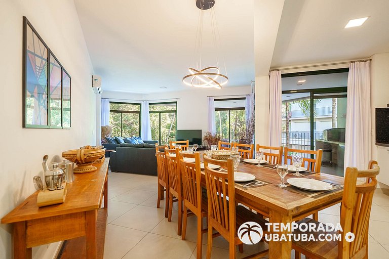 DNA1514 - Apto 3 suites frente mar – Reserva DNA, Ubatuba -