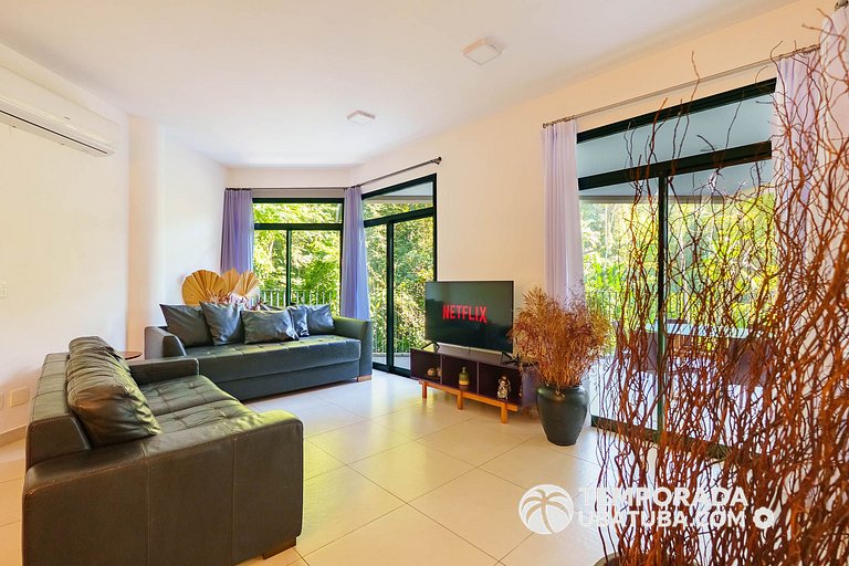 DNA1514 - Apto 3 suites frente mar – Reserva DNA, Ubatuba -