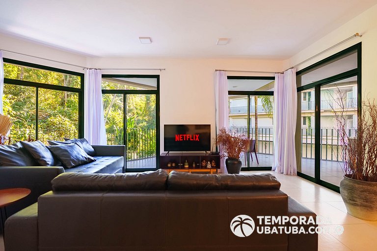 DNA1514 - Apto 3 suites frente mar – Reserva DNA, Ubatuba -