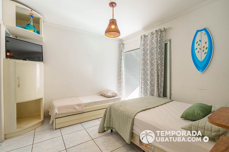 405DM – Cobertura triplex fte mar - Praia Grande