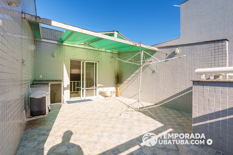 405DM – Cobertura triplex fte mar - Praia Grande