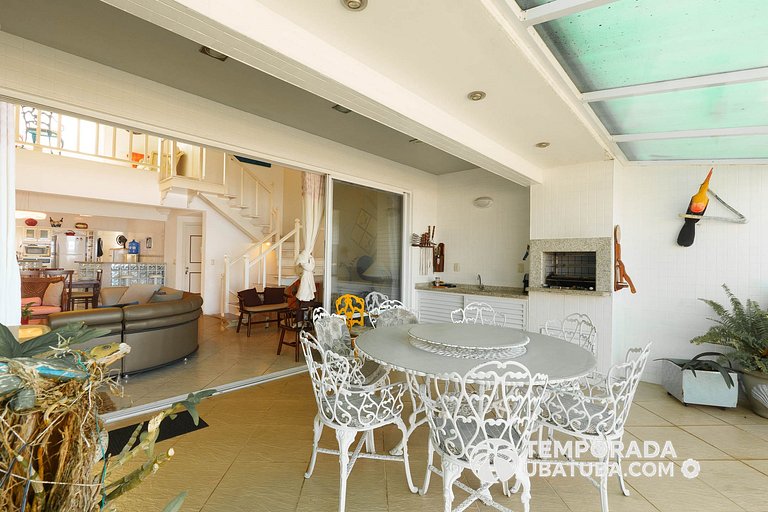 405DM – Cobertura triplex fte mar - Praia Grande