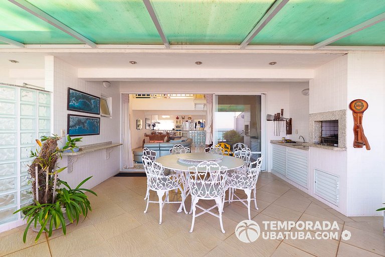 405DM – Cobertura triplex fte mar - Praia Grande