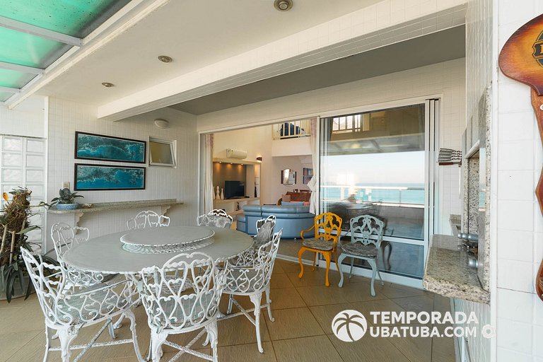 405DM – Cobertura triplex fte mar - Praia Grande