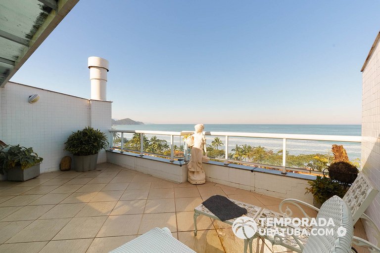 405DM – Cobertura triplex fte mar - Praia Grande