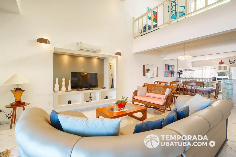 405DM – Cobertura triplex fte mar - Praia Grande