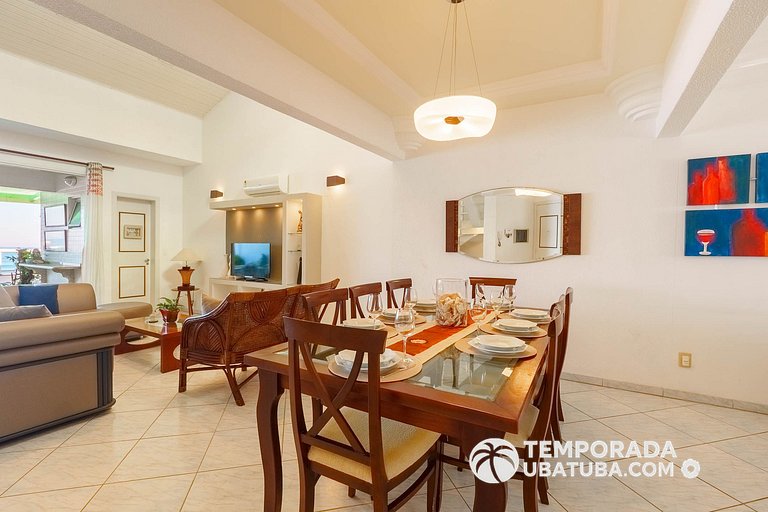 405DM – Cobertura triplex fte mar - Praia Grande