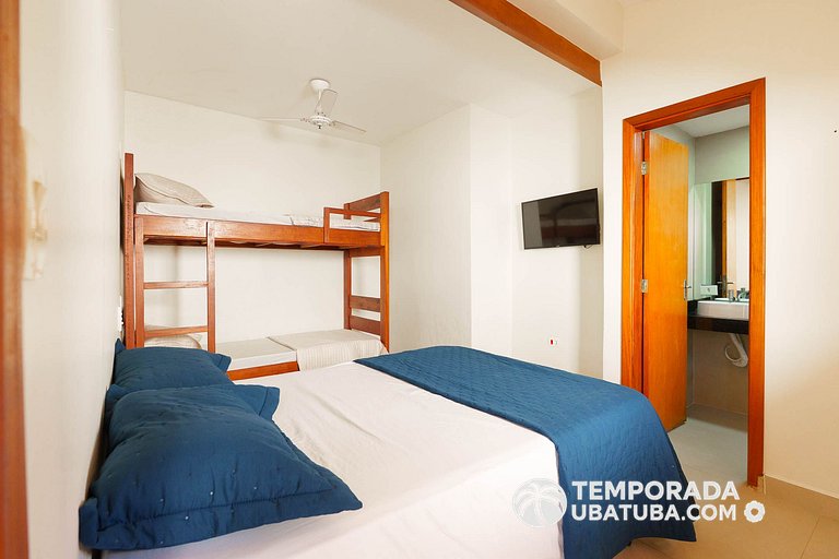 C1 - Bela casa c piscina 9 suites - Praia Grande