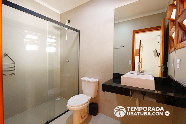 C1 - Bela casa c piscina 9 suites - Praia Grande
