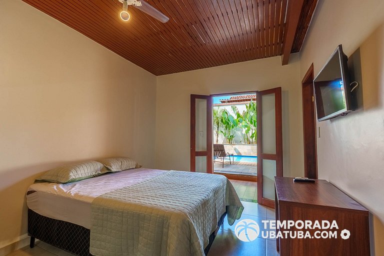 C1 - Bela casa c piscina 9 suites - Praia Grande