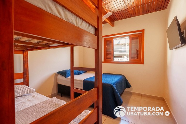 C1 - Bela casa c piscina 9 suites - Praia Grande